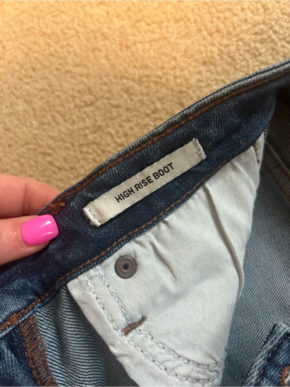 WORN ONCE Wrangler Retro Bailey High Rise Boot Cut Jeans size 26 x 32 - Picture 11 of 16